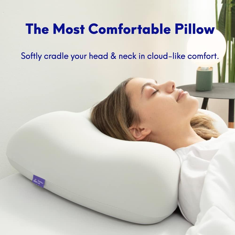 🛏️ Ergonomic Cervical Pillow – Patented Design for Ultimate Neck & Shoulder Support 🌙💤