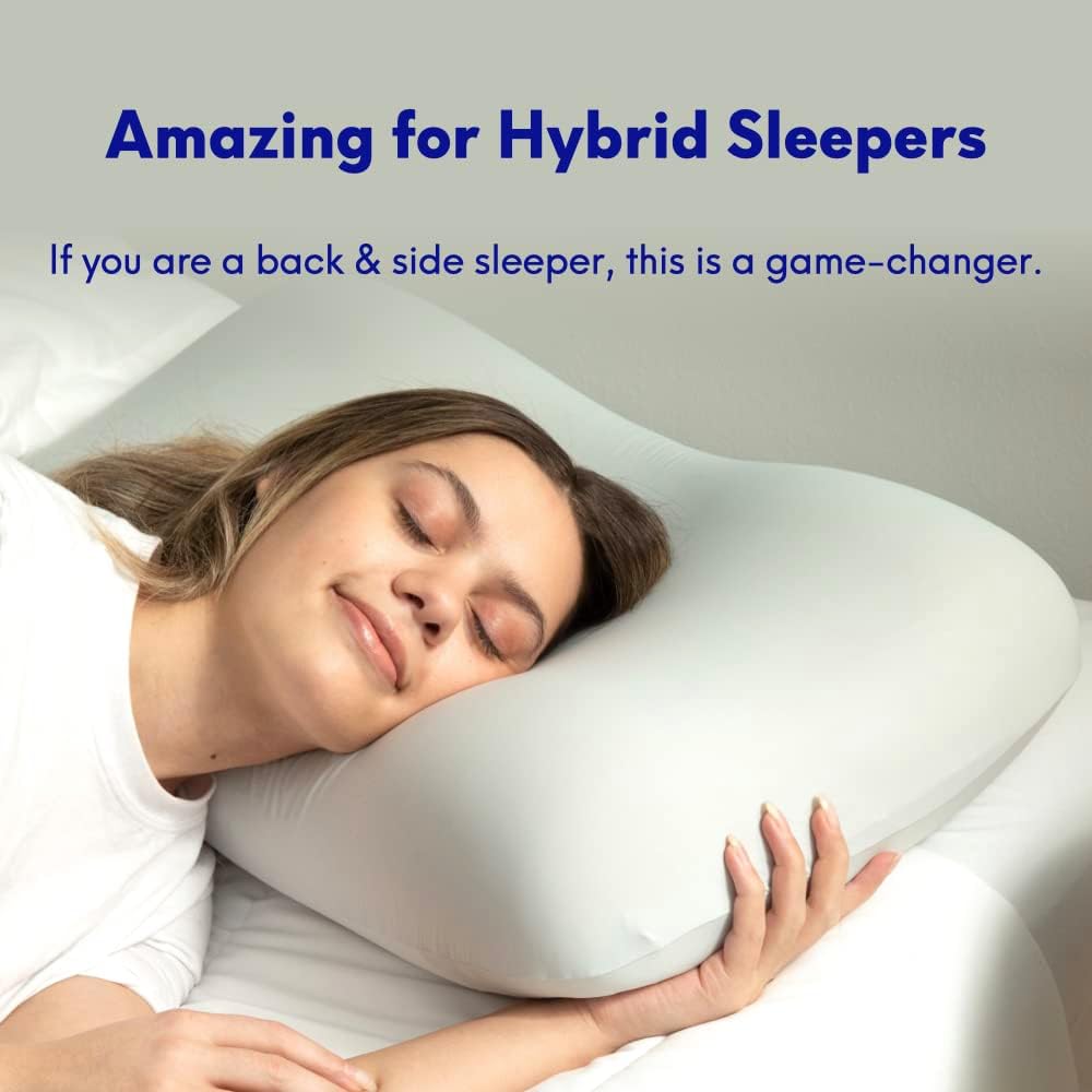 🛏️ Ergonomic Cervical Pillow – Patented Design for Ultimate Neck & Shoulder Support 🌙💤
