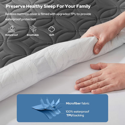 🛏️ Premium Waterproof Mattress Protector – Protect Your Mattress, Enjoy Long-lasting Comfort 💧✨