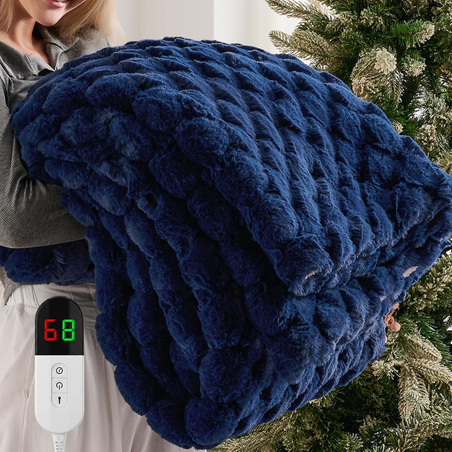 Stay Warm All Winter! Electric Heated Blanket 🔥❄️