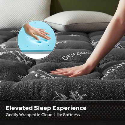 Premium Memory Foam Mattress – Medium Firm Support for Ultimate Comfort & Pressure Relief 🌙💤