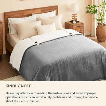 Stay Warm All Winter! Electric Heated Blanket 🔥❄️