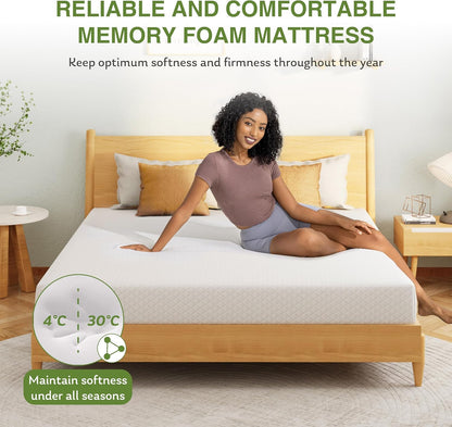 🛏️ EGOHOME Premium Memory Foam Mattress – 10-Inch CertiPUR-US Certified for Ultimate Comfort & Support 💫
