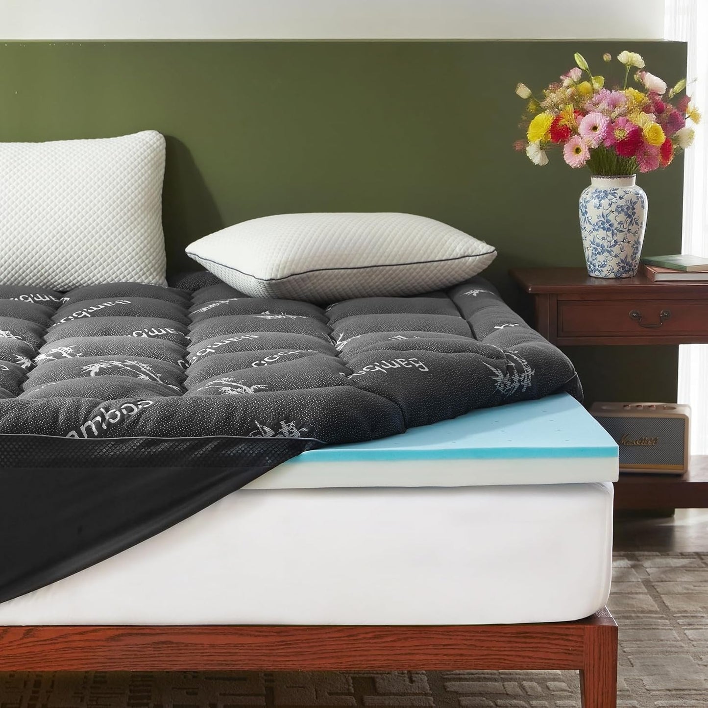 Premium Memory Foam Mattress – Medium Firm Support for Ultimate Comfort & Pressure Relief 🌙💤