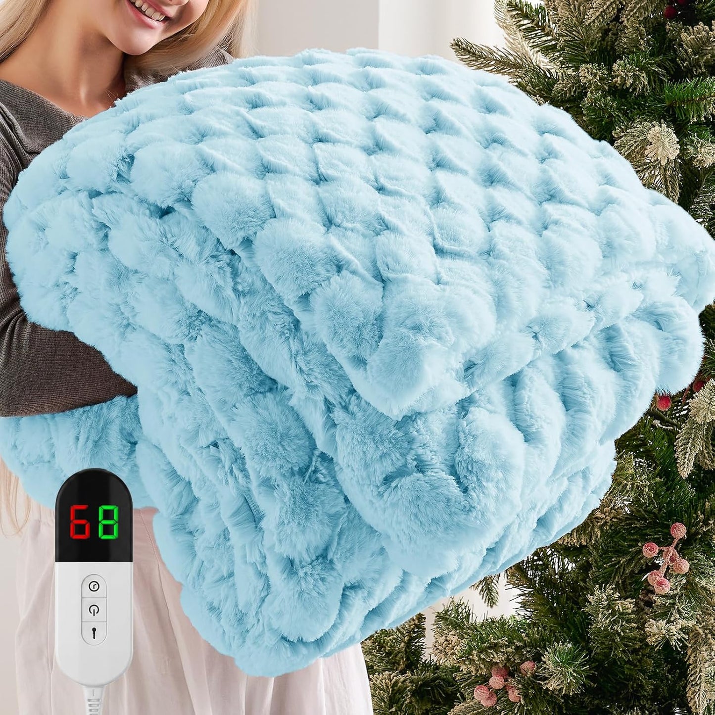 Stay Warm All Winter! Electric Heated Blanket 🔥❄️