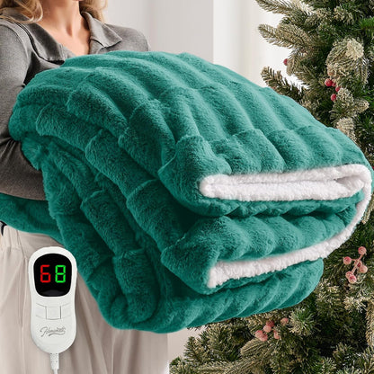Stay Warm All Winter! Electric Heated Blanket 🔥❄️