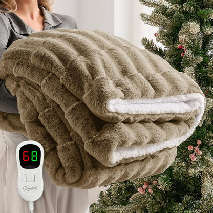 Stay Warm All Winter! Electric Heated Blanket 🔥❄️