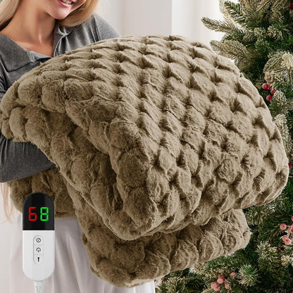Stay Warm All Winter! Electric Heated Blanket 🔥❄️